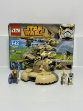 LEGO Star Wars: AAT (75080) 100% Complete With Figs Box And Manual
