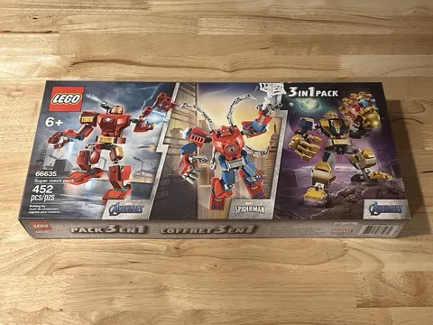 LEGO Marvel Super Heroes: Super Mech Pack Costco 3-in-1 Pack (66635), NISB