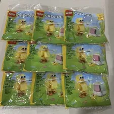 LEGO Creator 30690 EASTER EGG CHICK PAINTING FUN 65 Pieces Lot of 9