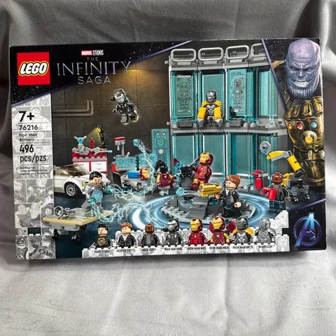 LEGO Marvel: Iron Man Armoury (76216) Sealed NIB