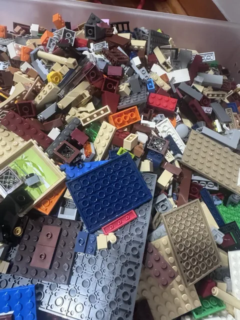 LEGO 10lb Pounds Random Parts Pieces Building Plates Blocks