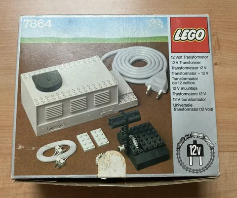 Lego vintage train 7864 Transformer / Controller 12V complete NEW sealed bag
