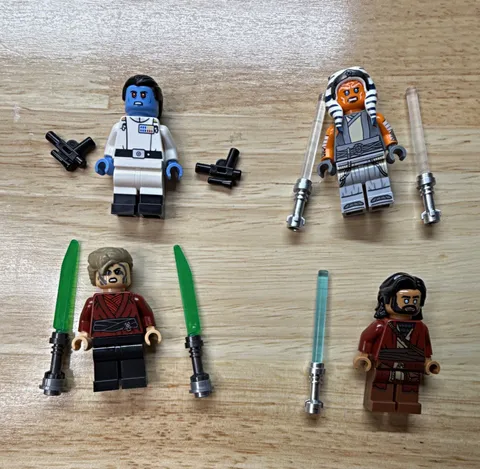 LEGO Star Wars Minifigure Lot of 4 Thrawn Ahsoka Ezra Morgan Elsbeth
