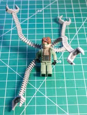 Lego Junior Doc Ock Dr. Octopus Minifigure w/ 2 Arms - Spiderman 4j005