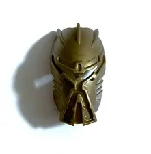 BIONICLE Flat Dark Gold Mask of Life Ignika (Custom)