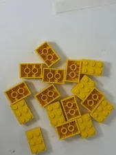 LEGO 2x3 Yellow Brick qty 16 