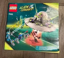 Lego 7052 Alien Conquest Instruction Manual Book Only