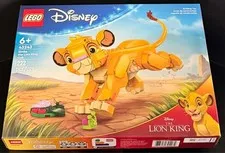 LEGO Disney 43243 Simba The Lion King Cub 222pcs NEW Sealed Retiring Soon
