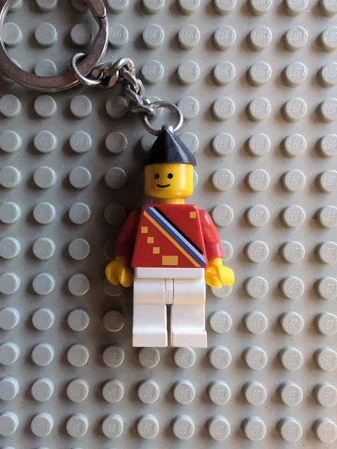 LEGO Legoland Ambassador Keychain logo on back minifigure key chain
