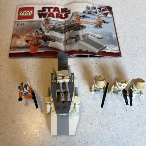 LEGO Star Wars 8083 Rebel Trooper Battle Pack, complete w/instructions. No box. 