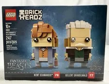 Lego Brick Headz Fantastic Beasts Scamander And Grindelwald 41631