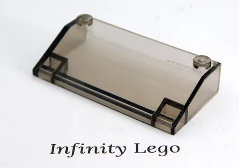 4 LEGO Trans-Smoke Windscreen Slope 3 x 6 (without Inner walls) (58231) 4 Pieces