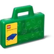 LEGO Home Collection: 40870003 Sorting Case To Go Transparent Green NEW