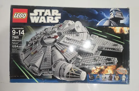 LEGO Star Wars 7965 Millennium Falcon 1254 pcs Ages 9-14 w/ Box