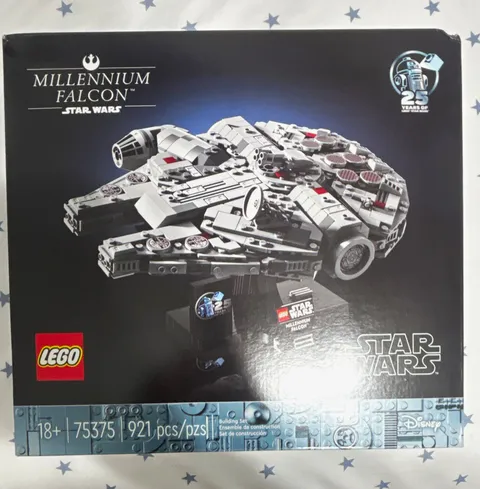 LEGO Star Wars Millennium Falcon 75375, 921 Pieces, 18+, Stand, Complete Set