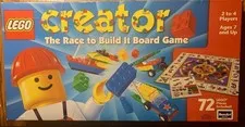 1999 Lego Creator Board Game Rose Art Design -Complete Set