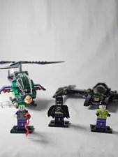 LEGO 6863 Batwing Battle Over Gotham City 99% Complete Minifigures Instructions