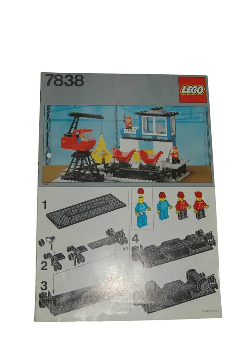 Lego® TRAIN Railway 7838 12V Instructions