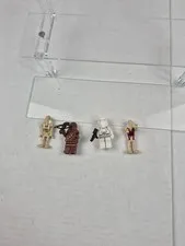 LEGO Star Wars Minifigure Lot Chewbacca Snow Trooper Battle Droid Cross Bow