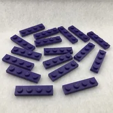 LEGO 3710 Dark Purple Plate 1 x 4 (x16)