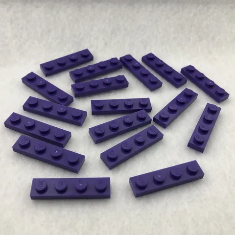 LEGO 3710 Dark Purple Plate 1 x 4 (x16)