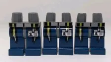 Lego 3 Agent Legs With Hips Lot For Chase Charge Fuse Swipe Minifigures