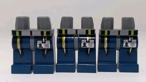 Lego 3 Agent Legs With Hips Lot For Chase Charge Fuse Swipe Minifigures