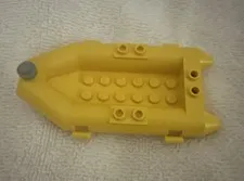 Lego Part (#30086) Boat Rubber Raft, Yellow