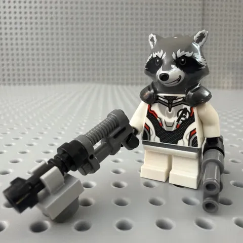 LEGO Rocket Raccoon Minifigure - Endgame White Jumpsuit sh0569