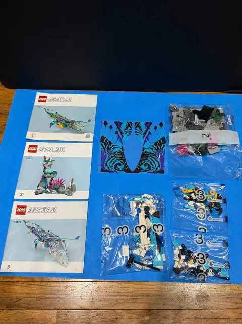 LEGO Avatar Jake and Neytiri's First Banshee Flight 75572 Missing Bag #1 - READ