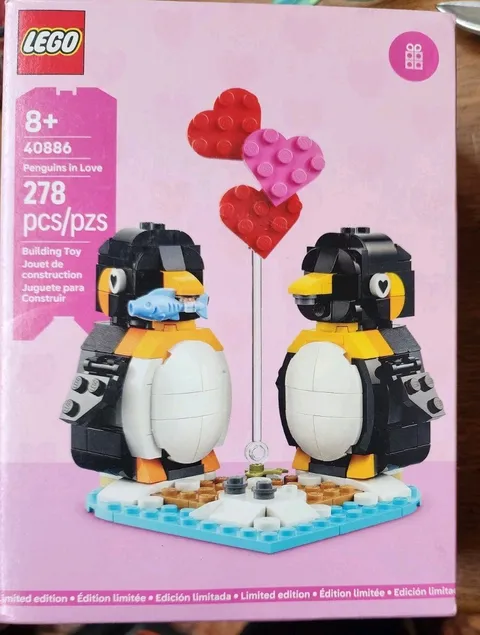 Lego 40886 Penguins And Love - New Factory Sealed, Valentine's 