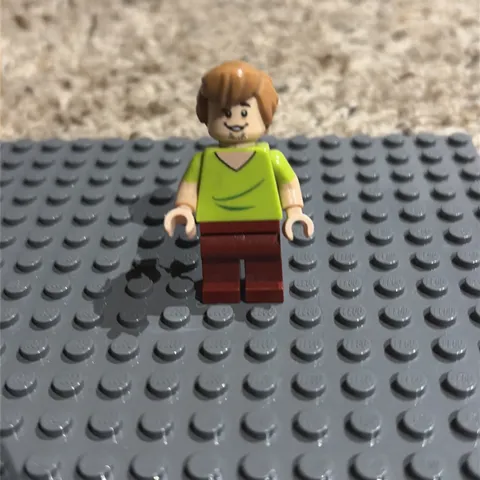 Lego Shaggy Rogers - Open Mouth Grin Minifigure Scooby-Doo 75904 75902 scd003