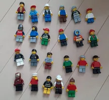 LEGO Minifigure Lot Set of 24 Bulk Sale