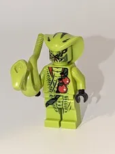 Lasha Red Vials Genuine LEGO NINJAGO NJO0051 with Snake Tail 9562 9447