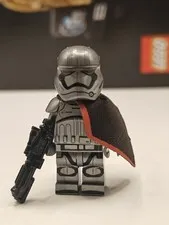 NEW Star Wars Captain Phasma Custom Lego Minifigure First Order AT-ST 75201