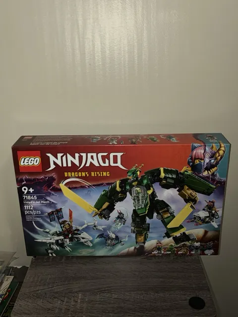 LEGO NINJAGO 71845 Lloyd’s Jet Mech 1112 Pc NEW SEALED RETIRED Dragons Rising