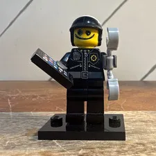 LEGO Movie 71004 Scribble-Face Bad Cop TLM007 Minifigure Complete CMF