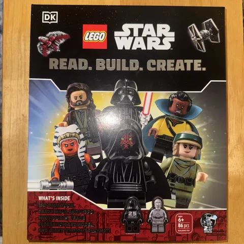 Lego Star Wars Read Build Create 25th Anniversary Darth Maul U-3PO BRAND NEW 