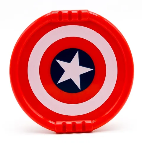 LEGO DUPLO Captain America Shield Star Marvel Red White Blue 27372pb07