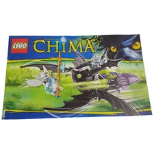 Lego 70128 CHIMA Braptor Wing Striker INSTRUCTION MANUAL ONLY 2014 Retired 8+ Gd