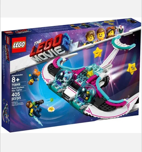 LEGO Movie 2 70849 Wyld-Mayhem Star Fighter Building Set New