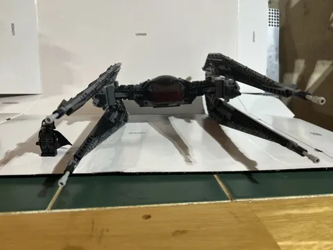 LEGO Star Wars: Kylo Ren's TIE Fighter (75179) With Rare Kylo Figure