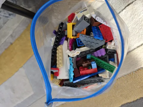 LEGO 3 Lb Bulk Lot - Random Mixed Building Bricks Pieces Parts