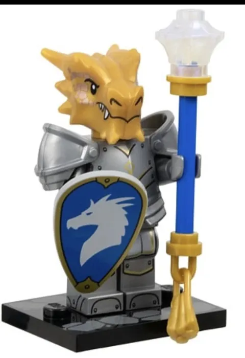 LEGO CMF Dragonborn Paladin Minifigure Dungeons & Dragons 71047 - New Sealed