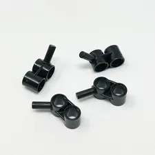85940 LEGO Technic Parts Liftarm 1x2 Thick w/ Bar BLACK (4)