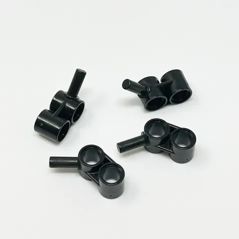 85940 LEGO Technic Parts Liftarm 1x2 Thick w/ Bar BLACK (4)
