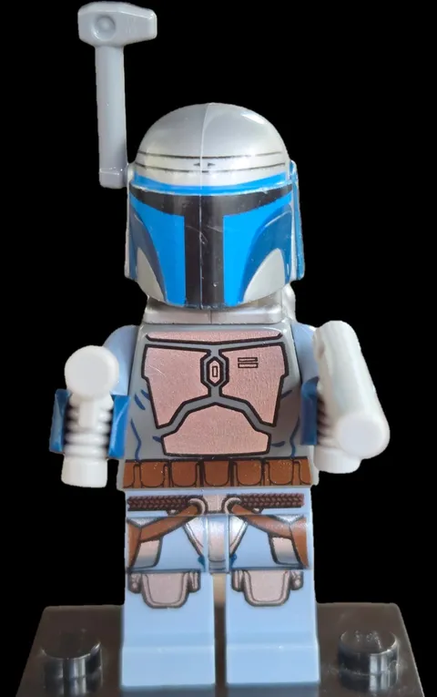 LEGO STAR WARS -- JANGO FETT MINIFIGURE WITH BLASTER 75015 SW0468 R02