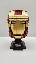 LEGO set #76165 Iron Man helmet bust Marvel Super Heroes Statues Avengers