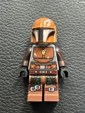 Lego Mandalorian Tribe Warrior 75267 Dark Orange Helmet Star Wars Minifigure