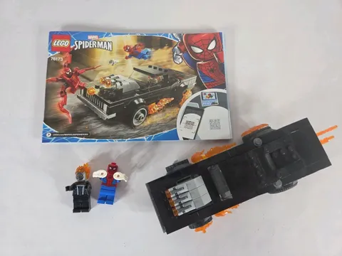 LEGO Super Heroes Spider-Man and Ghost Rider vs. Carnage 76173 NEARLY COMPLETE